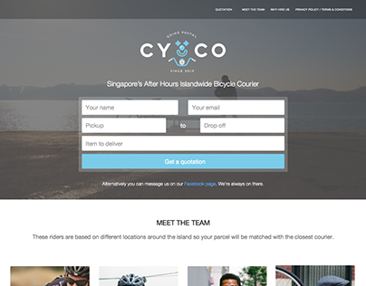 CYCO - Bike Courier Service