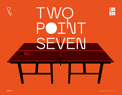TWO POINT SEVEN // Ping Pong Team Identity