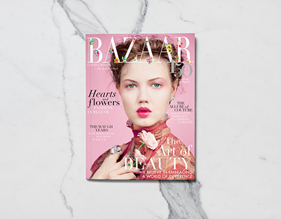 Maquetación - Harper's Bazaar