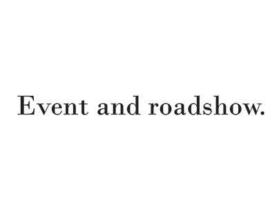 Event and roadshow
