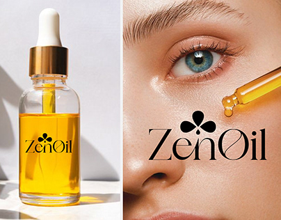 Logo Design, Cosmetic Oil Brand Logo Design, SkinCare