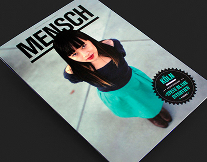 MENSCH Magazin 1 – Editorial Design