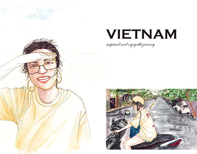 waterolour for my Vietnam journey