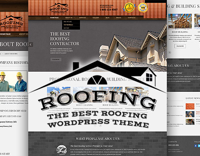 Roofing Wordpress Theme