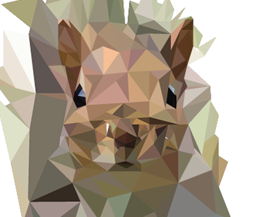 Low poly Squirrel