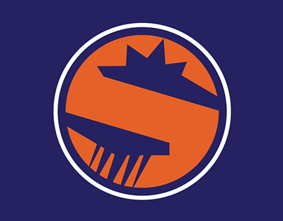 Phoenix Suns Secondary Logo Design
