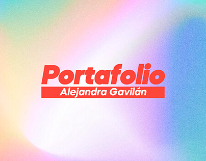Portafolio Alejandra Gavilán