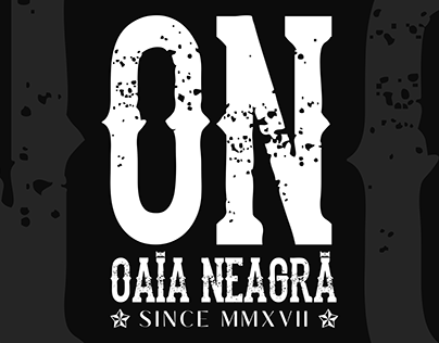 Oaia Neagra 2K17 - Merch Design