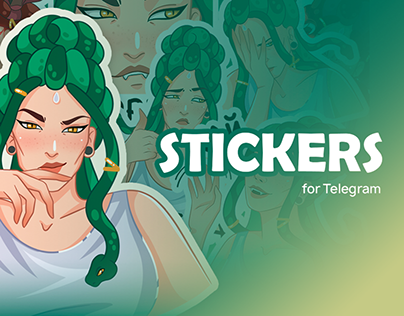 Sticker pack "Margo" for Telegram