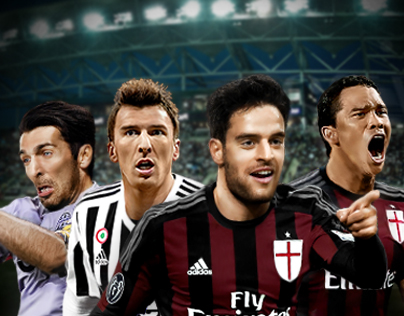Sports Banner (AC Milan VS Juventus)
