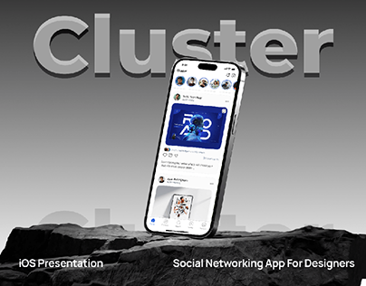 iOS Presentation Social Networking App - Cluster