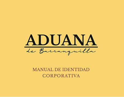 Manual de Identidad: ADUANA de Barramquilla
