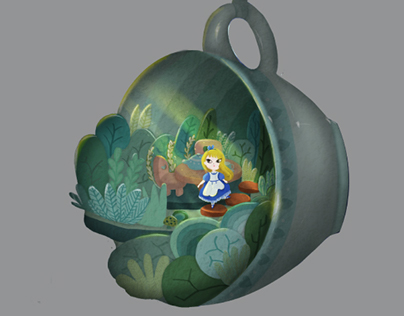 Alice in Wonderland Illustration Project.