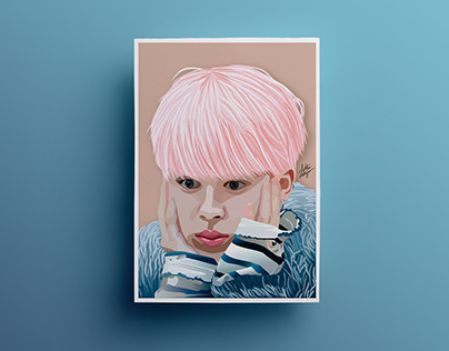 Portrait Illustration - Park Jimin (BTS)