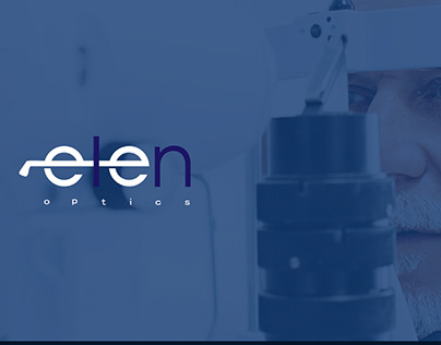 Elen Optics - An eyewear company brand identity design
