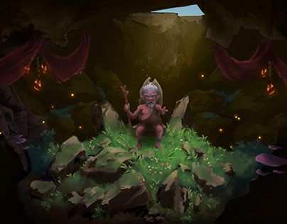 Concept Art - Troll Cave