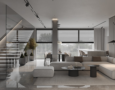 Sunlit Terrace | Interior design villa in Cyprus