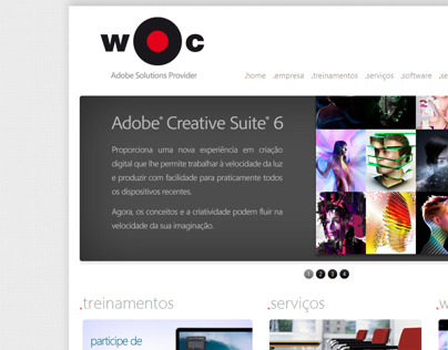 Redesign website WOC