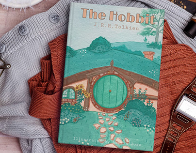 The hobbit ~ book cover design