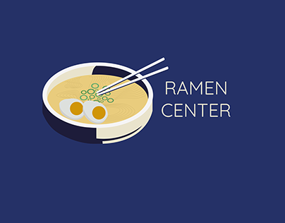Ramen Center • Japan restaurant branding