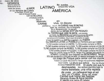 Letra de Latinoamerica - Calle 13
