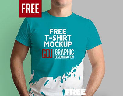Men T-Shirt Mockup - FREE