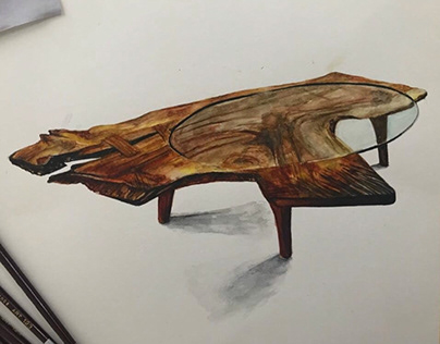 Project thumbnail - Wood Table
