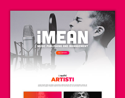 IMean - Concept website