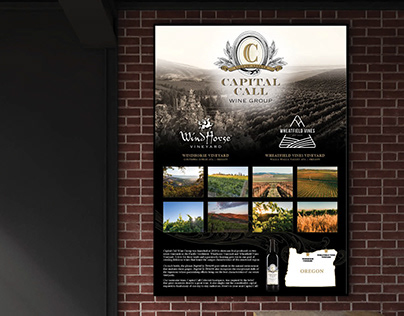 Capital Call Wine Group, Mercantile Poster