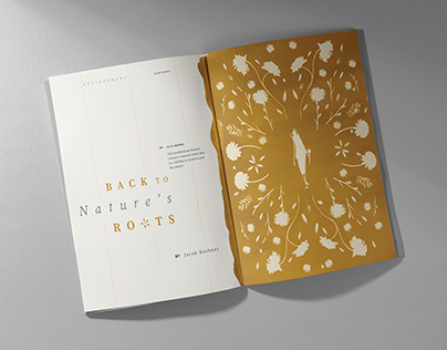 Magazine Spreads | Back To Nature's Roots