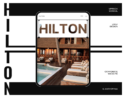 Hilton | Corporate website redesign