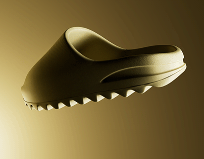 Yeezy Slides | 3D animation motion graphics
