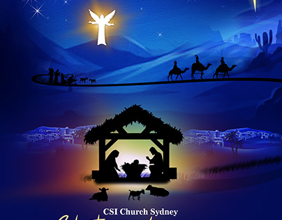 Christmas carol brochure