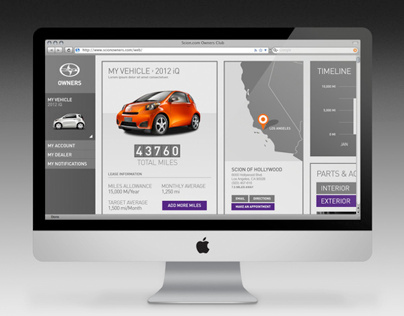 Scion Owners Dashboard