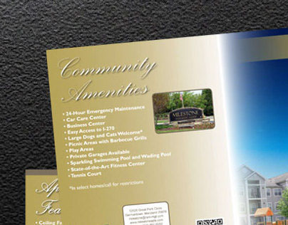 Milestone Apartment Homes brochure