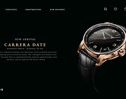 Tag heuer landing page