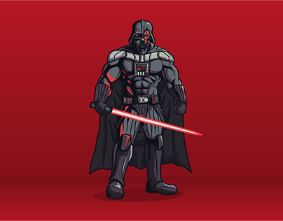 Body Builder Darth Vader