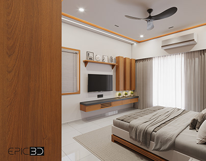 4 Square Residency - Master Bedroom