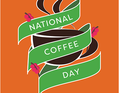 National Coffee Day Poster