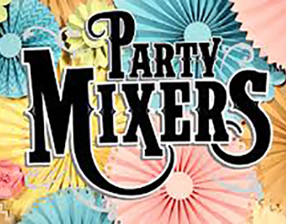 Party Mixers Paper Rosettes