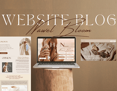 User Interface Design | Blog Nawel Bloom | Web Site