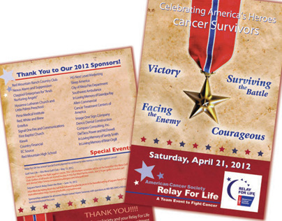 relay for life brochure - american cancer society