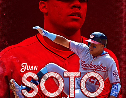 Juan Soto - Baseball Poster Art