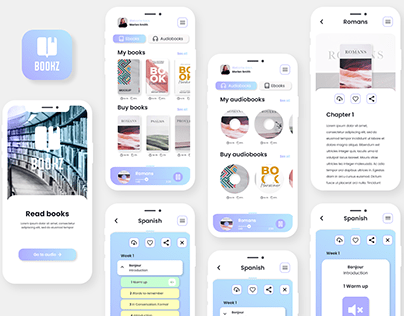 Books Shop & Reading App UX/UI Design