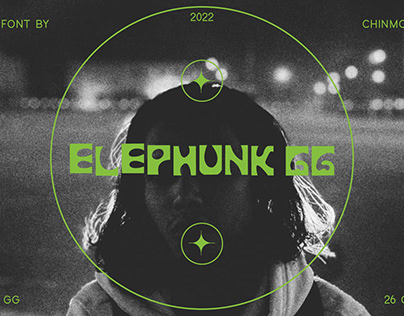 Elephunk GG , Font for You.