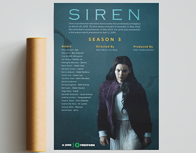 Siren Season 3-Poster Design