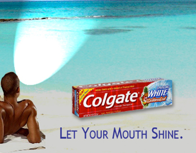 Colgate Toothpaste magazine advertisement
