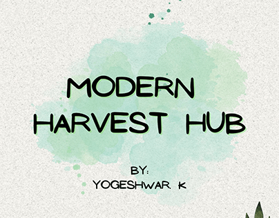 Modern Harvest Hub | UI &UX