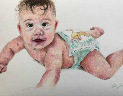 Color pencil drawings