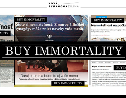 Buy Immortality (Jewish Synagogue)